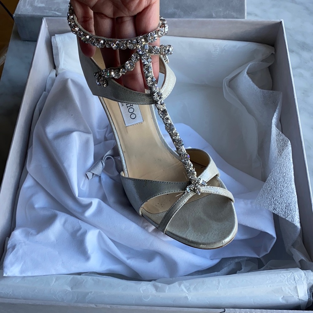 Jimmy choo wedding shoes